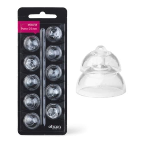 Domo Power 10mm Oticon - Oliva - Borrachinhas