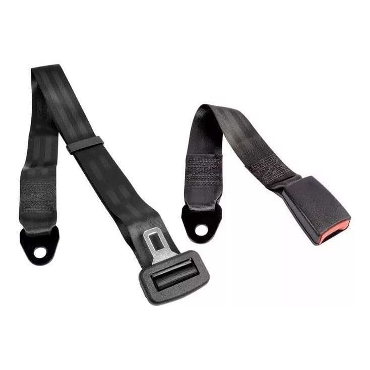 Cinto De Segurança 2 Pts Abdominal Ducato Preto