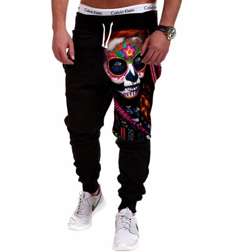 Calça Masculina de Moletom Estampada por Sublimação Mulher Mx Ruiva A134