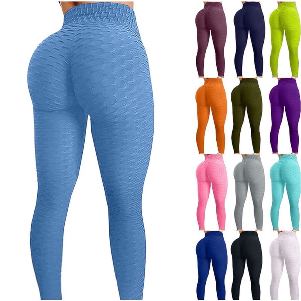 calça legging bolha brocada disfarça celulites cos cintura alta tecido resistente
