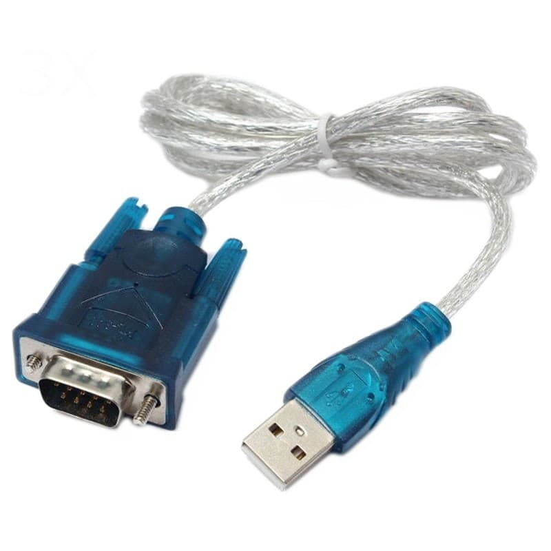 Cabo Db9 Adaptador Usb 2.0 Serial macho Rs232 Conversor 9 Pinos