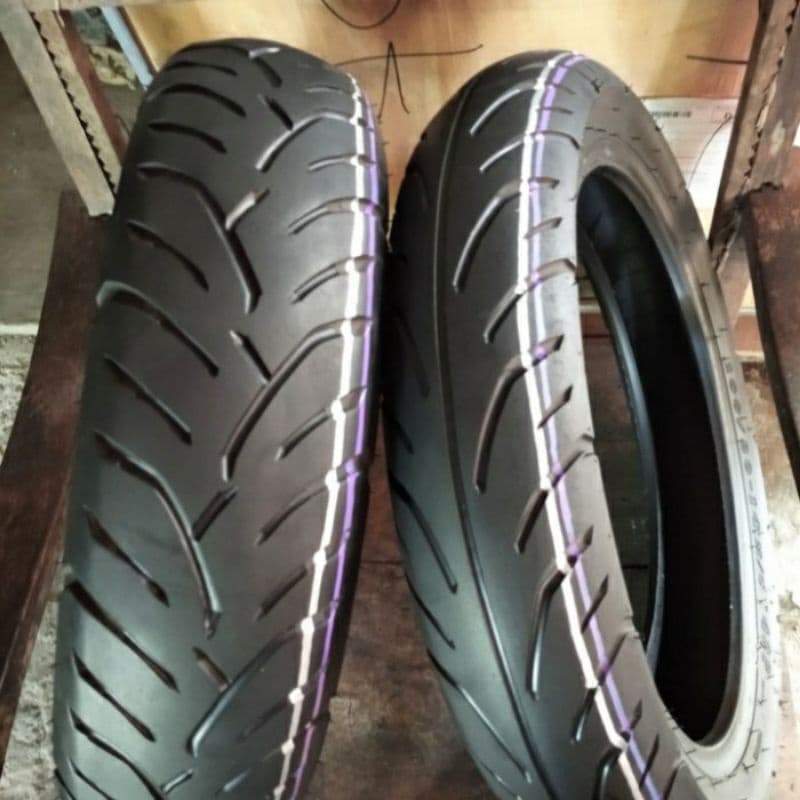 Um Par De Pneus PCX IRC Usados Reino Unido 120/70-100-80 Anel 14