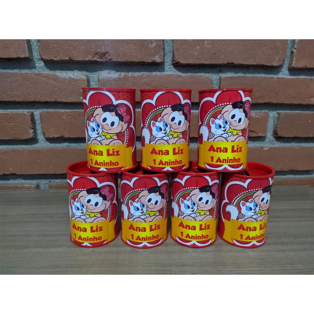 Cofrinhos Personalizados 10 uni. Confeccionamos todos os temas