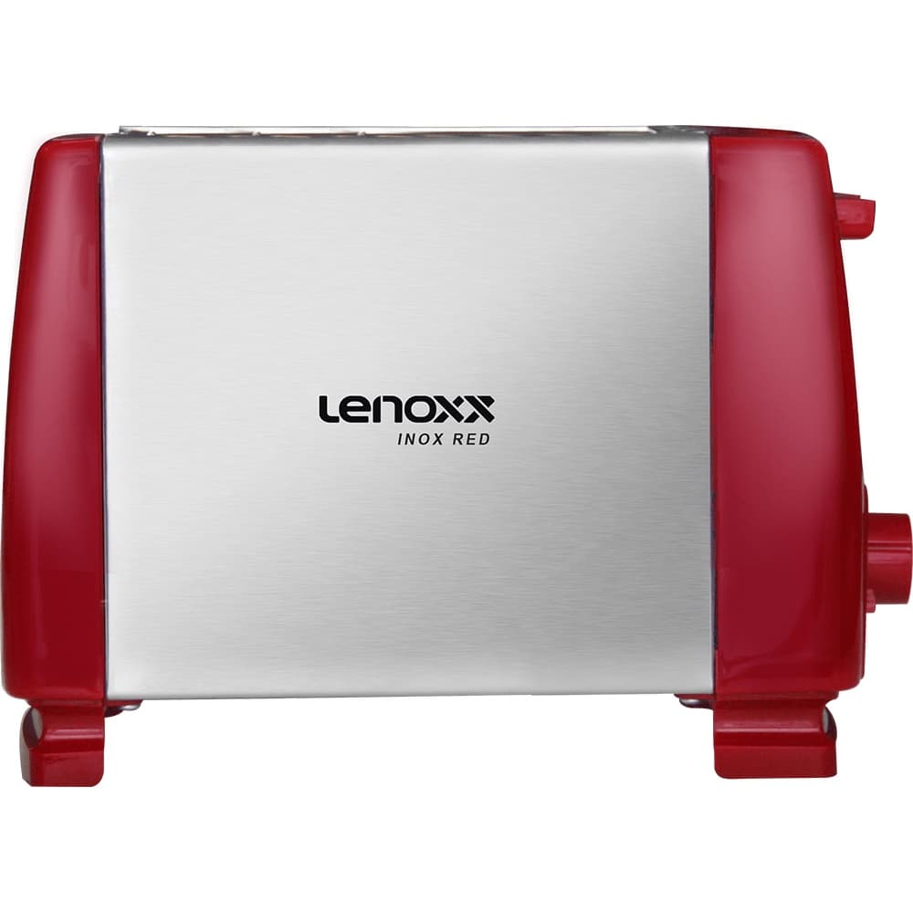 Torradeira Inox Red Fast Vermelha Lenoxx 127v