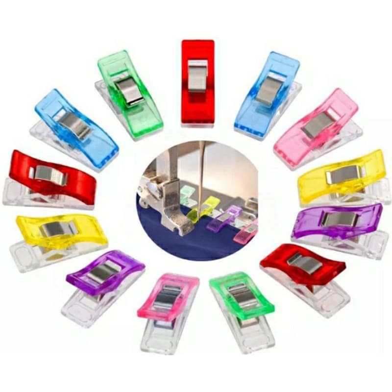 Mini Prendedor Clips Prender Plásticos Pequenos Colorido