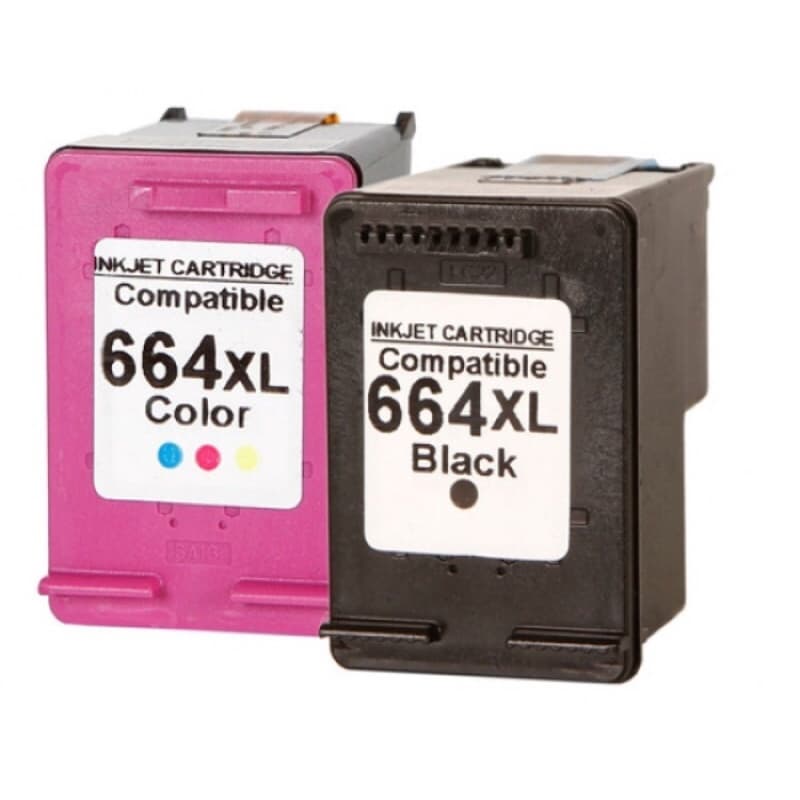 Kit de cartucho 664 ótimo rendimento e qualidade alta qualidade de impressão, com super rendimento