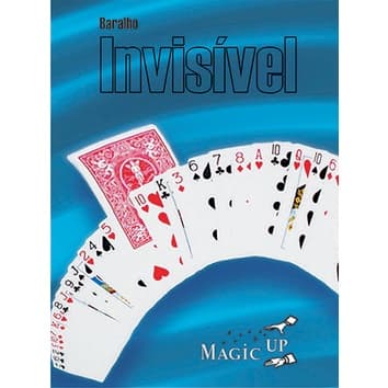 Mágica Baralho Invisivel Bicycle ( Vermelho,Azul, preto)