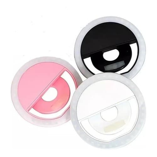 🌺🌺🌺Anel Luminoso Para Celular Flash Selfie Mini Ring Light led Celular Iphone Galaxy Xperia