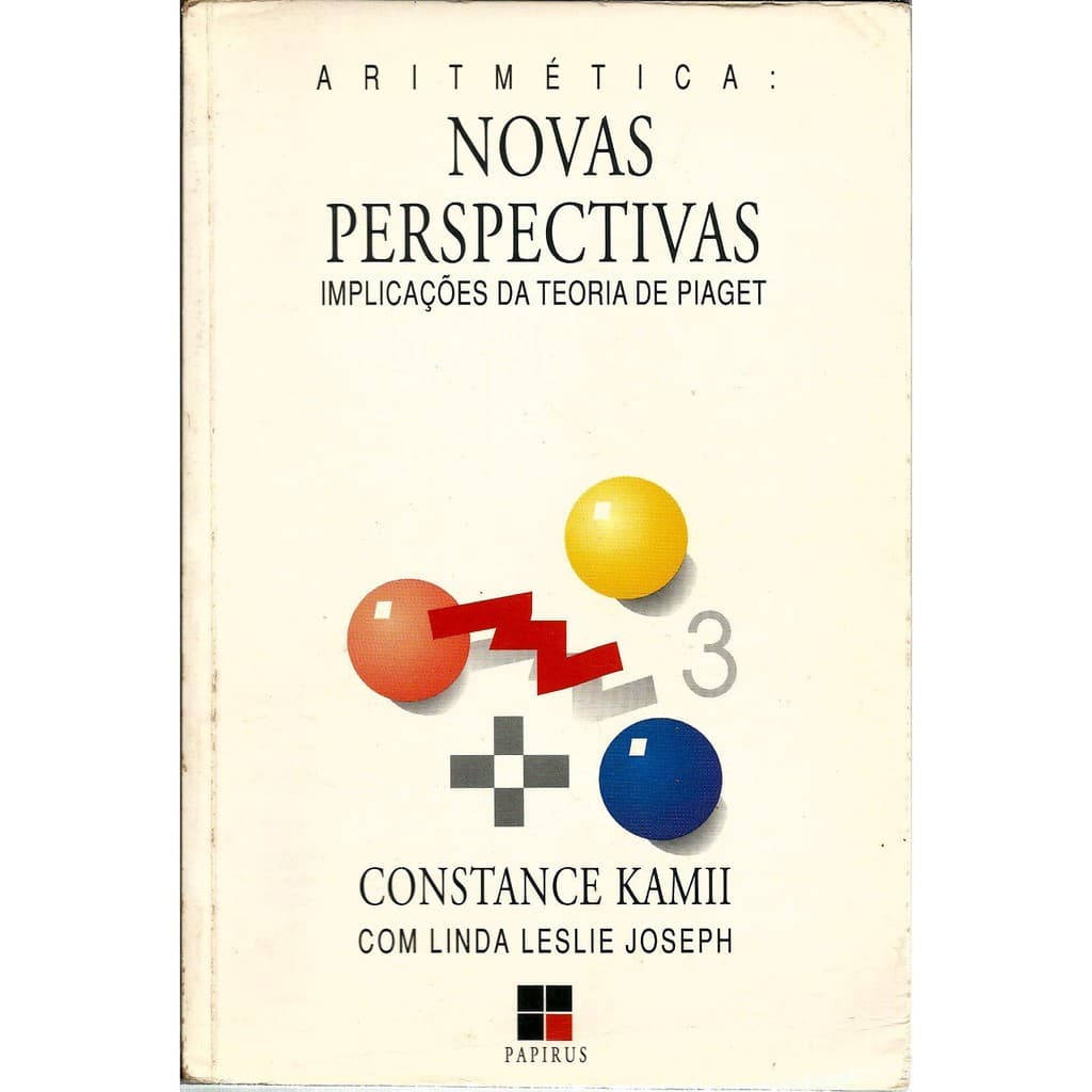 Livro Aritmética, Novas Perspectivas, Teoria De Piaget, Constance Kamil