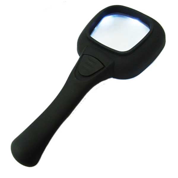Lupa 4x - 55mm 5 LEDs e 1 LED UV - 2179