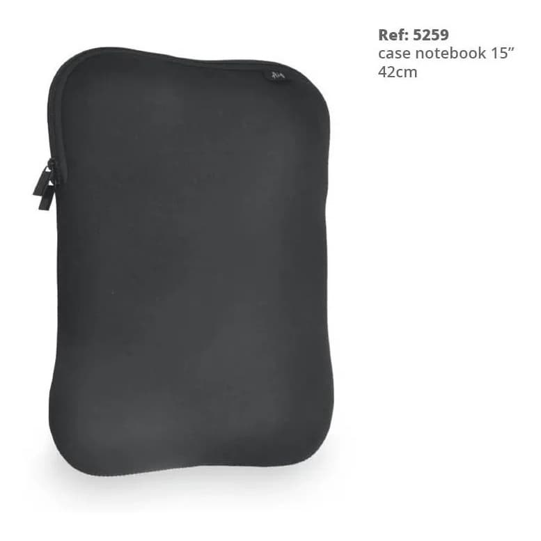 Case Preto Capa Para Notebook 15 - Neoprene 5259