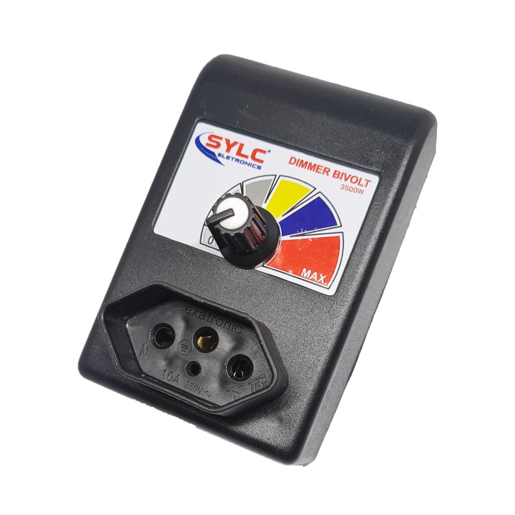 Controlador Eletrônico Bivolt 3500w C/Dissipador DIMMER