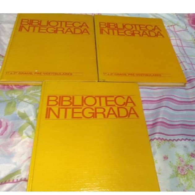 kit 3 livros biblioteca integrada