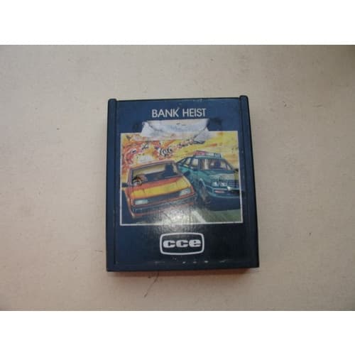 Video Game Atari Fita Cce Bank Heist Policia Bandido C-844