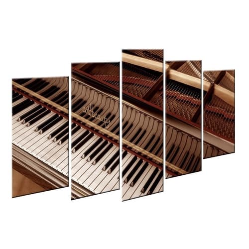 Kit Quadro Decorativo Piano Clássico Musica Sala Quarto 