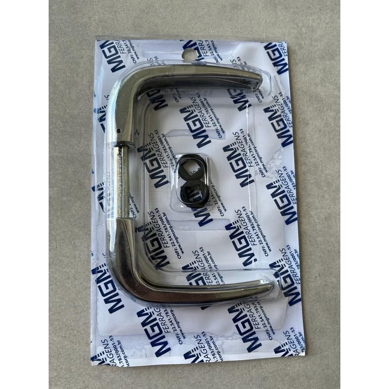 Maçaneta Alavanca para Portas Cor Cromada - Universal Fechaduras