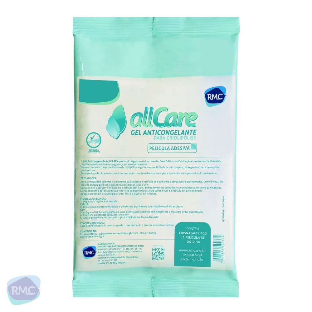 Gel Anticongelante All Care C/ Película Rmc -cx C/ 12 Unid