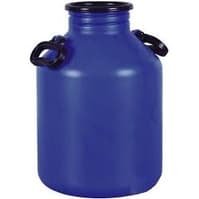 Leiteira Bombona Galão Leite 20 Litros C/alça Azul Reforçado Plastic Injesul