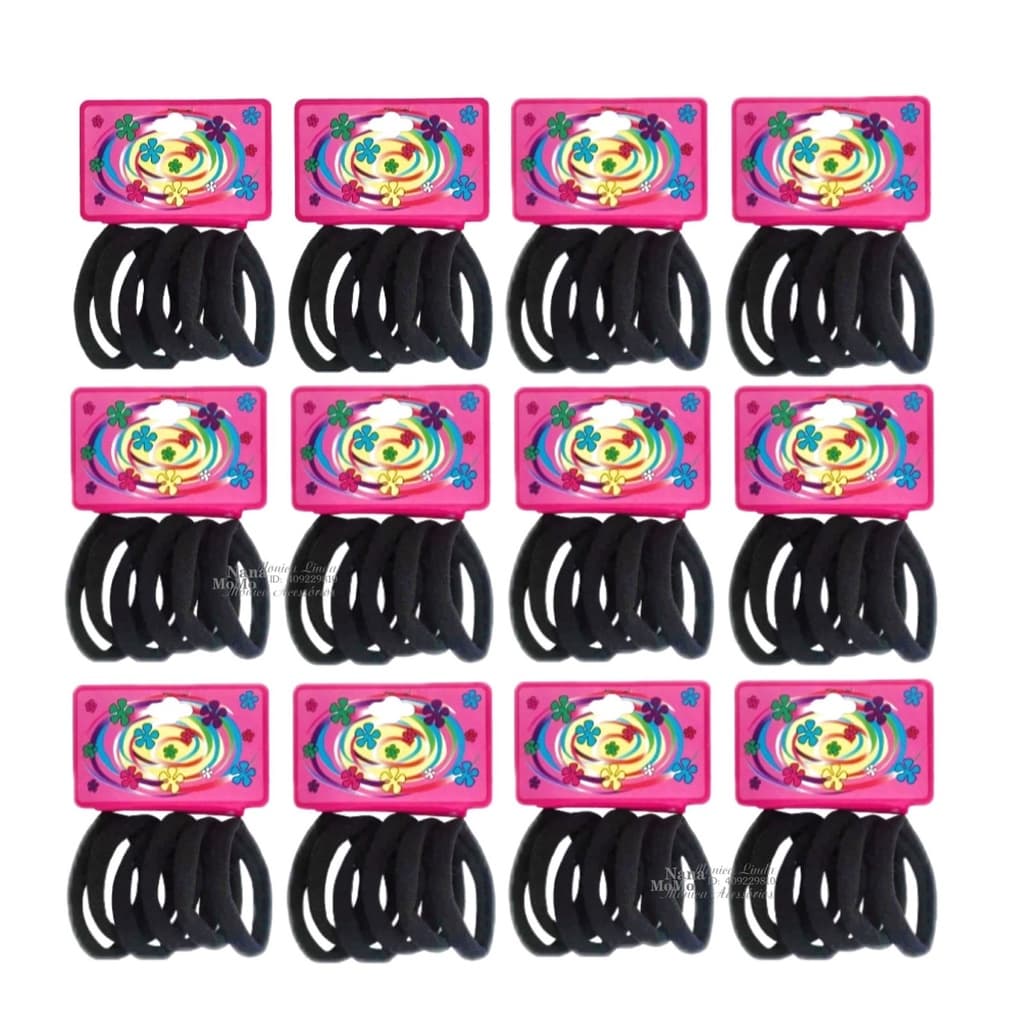 Kit 144 Elásticos de Cabelo rabicó Para Cabelo Xuxinha Elastico feminino