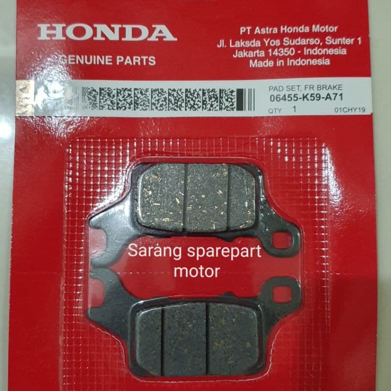 Pastilhas De Freio/Dispad Vario 150k59