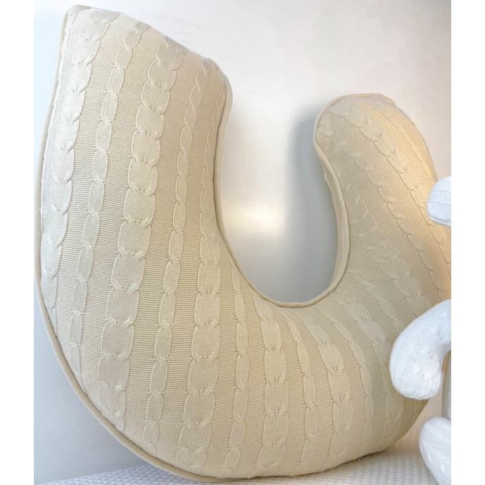 Almofada para amamentação de tricot