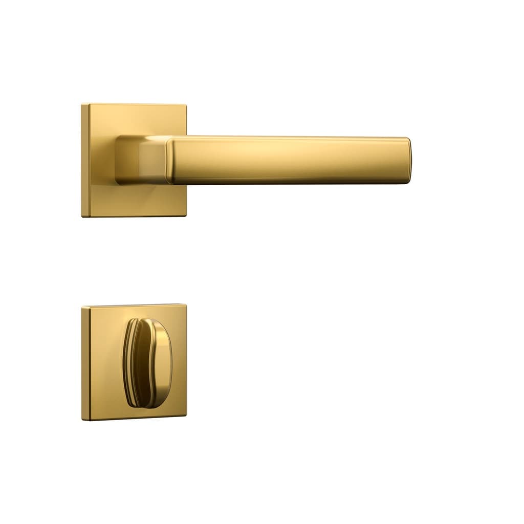Fechadura Porta De Banheiro Classic 3400 Quadrada Gold Stam