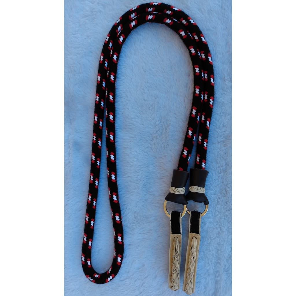 Rédea Lã Torcida Preta com Biqueira