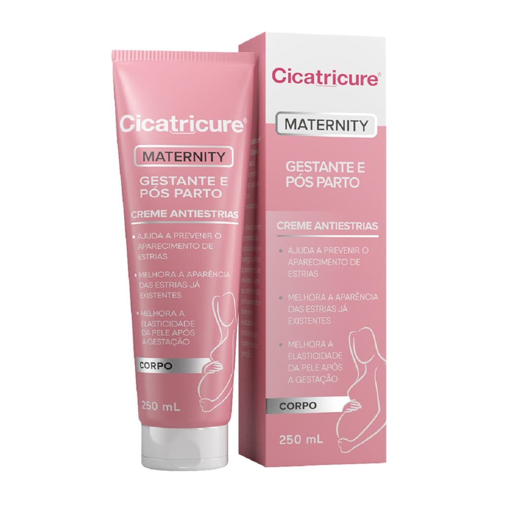 Cicatricure maternidade maternity 250g antiestrias previne gestante mulher