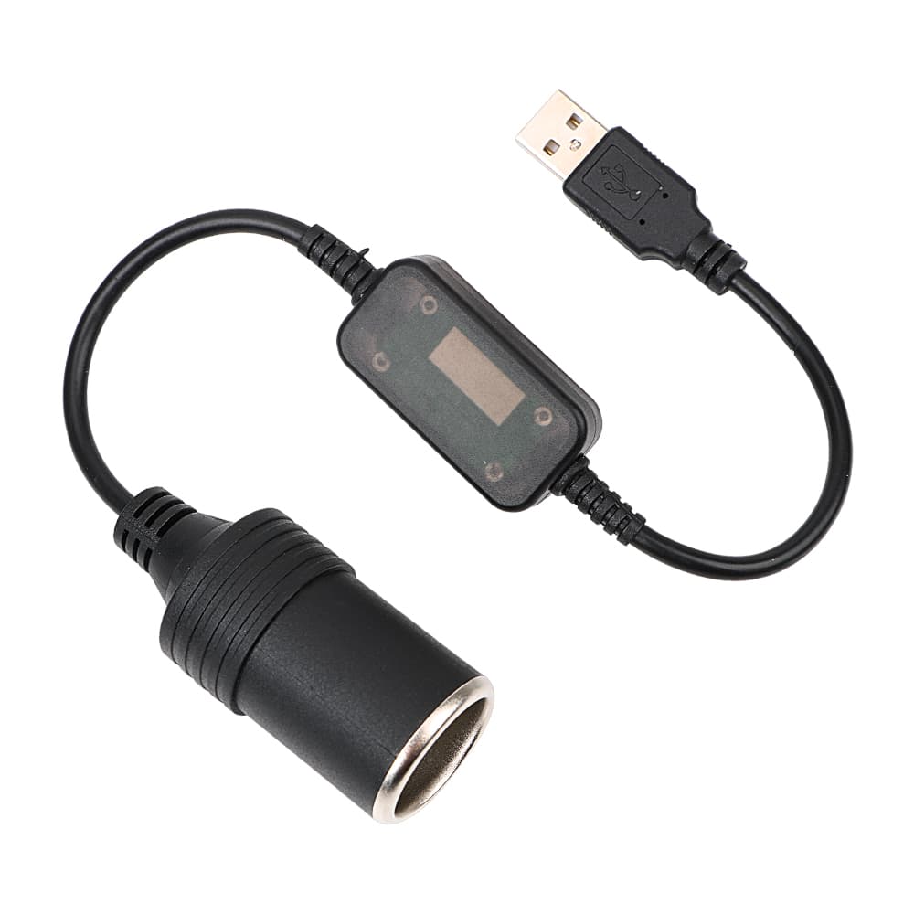 1 Pc Do Cigarro Do Carro Soquete Do Isqueiro Usb 5 V Para 12 V Conversor Adaptador Com Fio Controlador Plug Adapter Connector Auto Acessórios Interiores