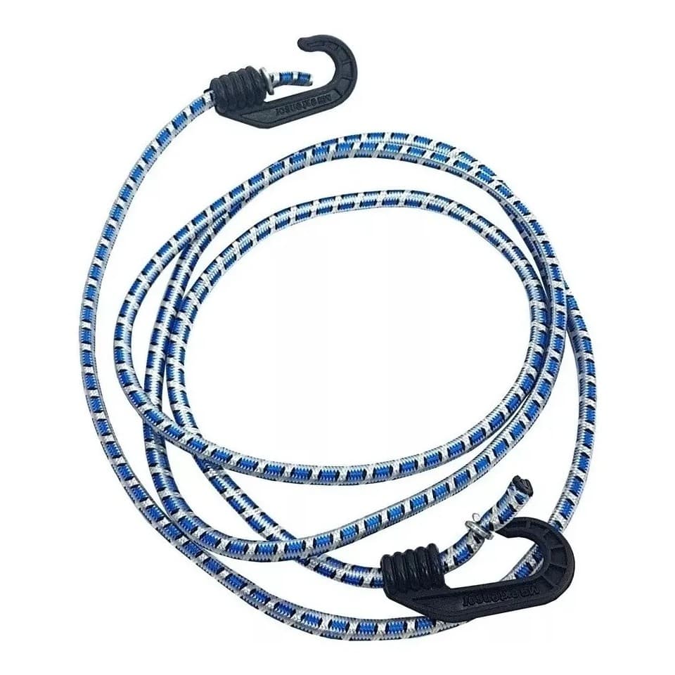 Elástico Extensor Bagageiro Corda 1,5m G/plast Mesclado 30un