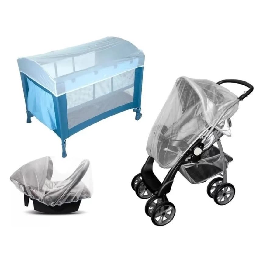 Mosquiteiro Tule P/ Carrinho/cadeirinha/berço/bebê Conforto