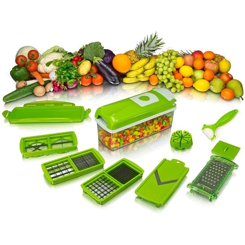 Nicer Dicer Plus Cortador Legumes Fatiador Verduras e Frutas