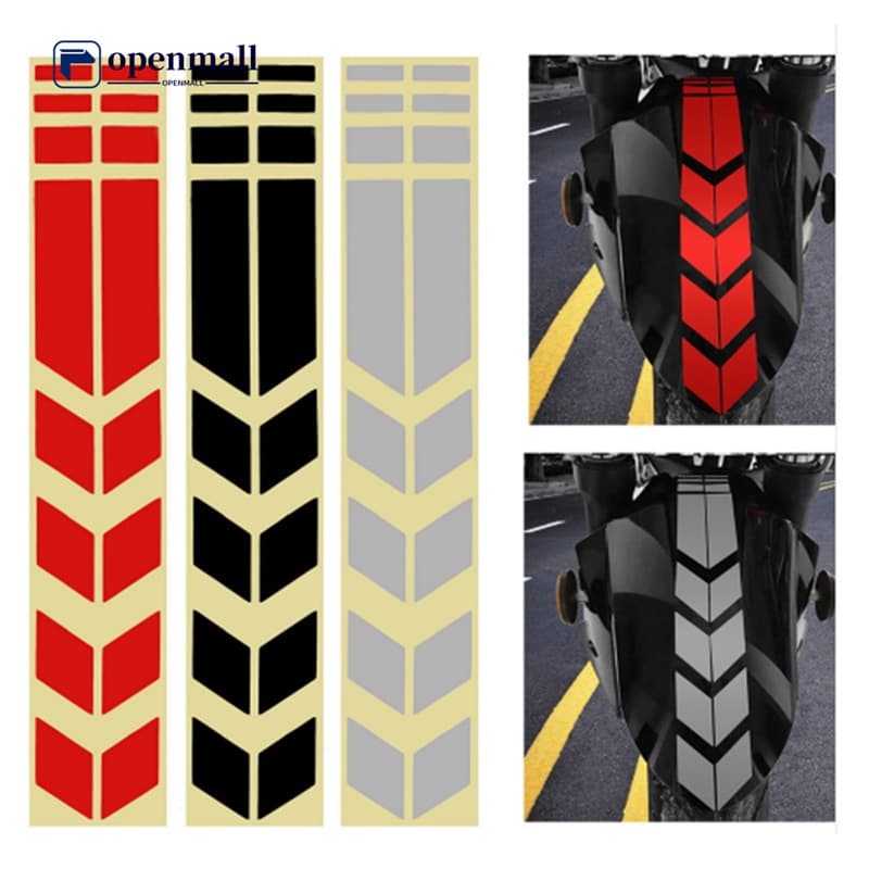 OPENMALL Reflective Motorcycle Gas Fuel Tank Sticker Pad Protector Decal Decor Protector