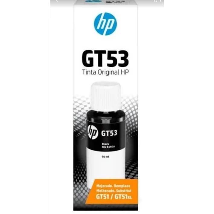 refil de tinta hp original gt 53 bk
