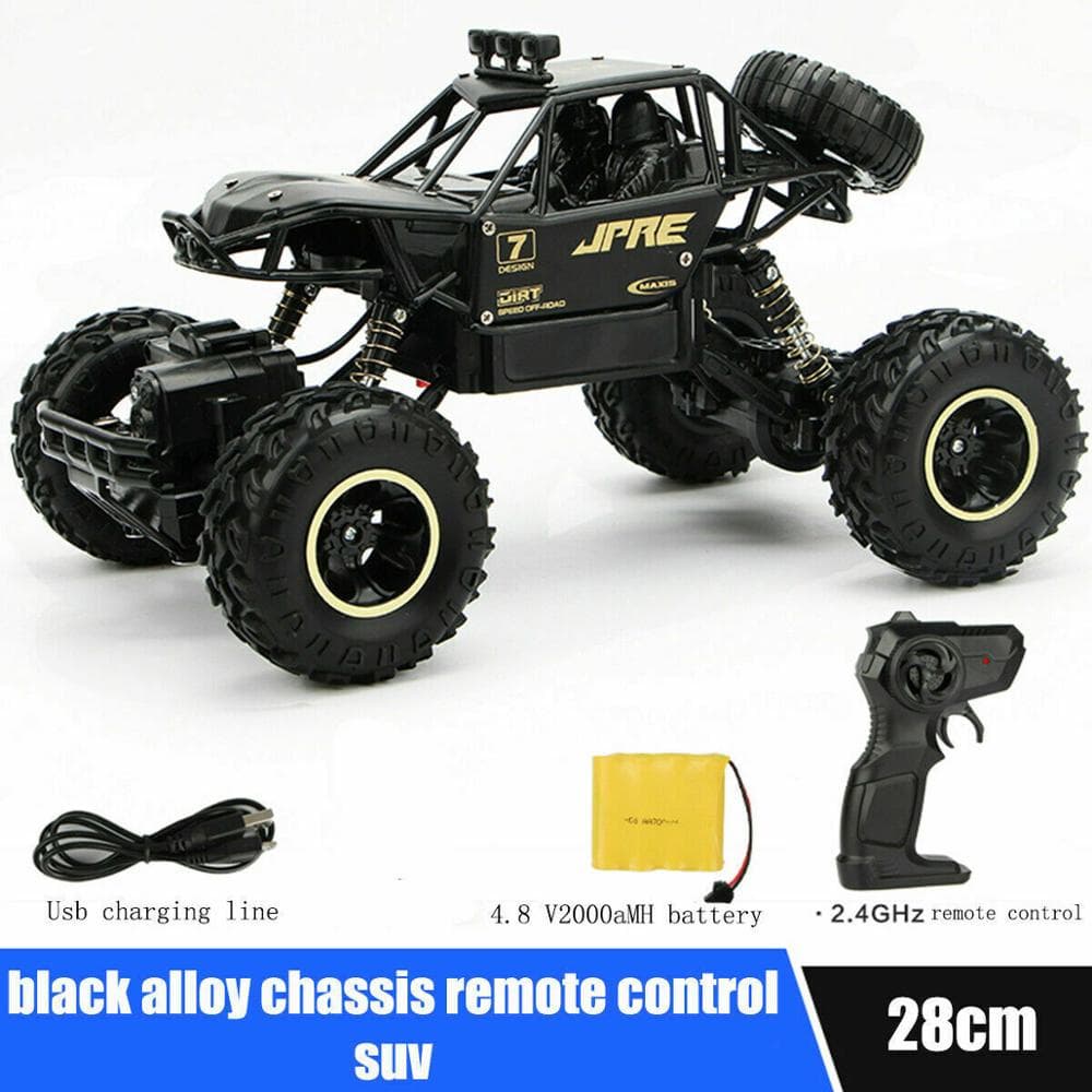 Carrinho 4x4 Metal Crawler Rc 2.4 Monster Truck P.entrega+promoçao +dia criança