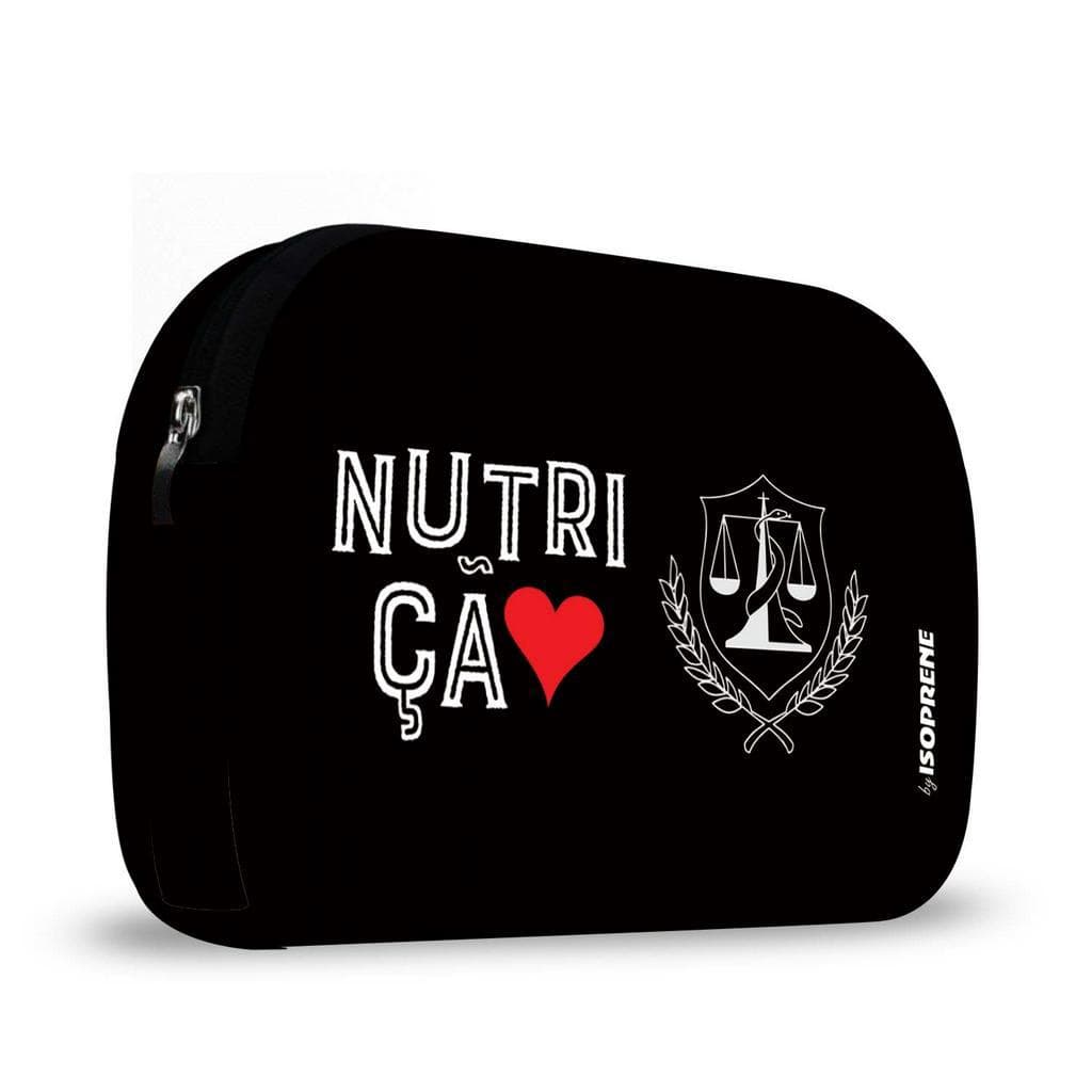 Necessaire em Neoprene - ISOPRENE - Linha Black - Nutrição
