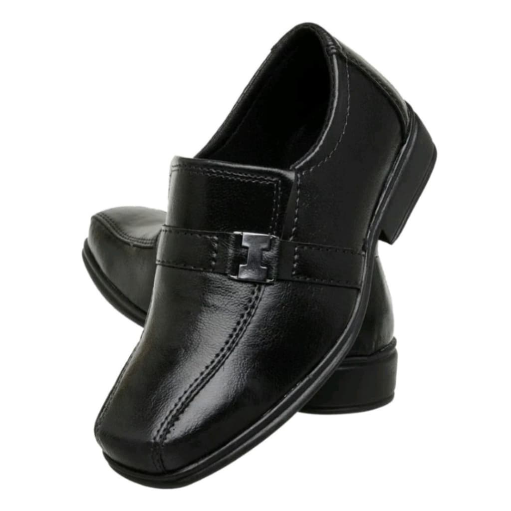 1 Par De Sapato Social Infantil Masculino Do 20 ao 36