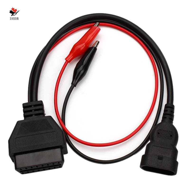 Adaptador Conector Fiat 3 Pinos Lancia Para 16 Pinos Obdii Obd2 Obd-Ii