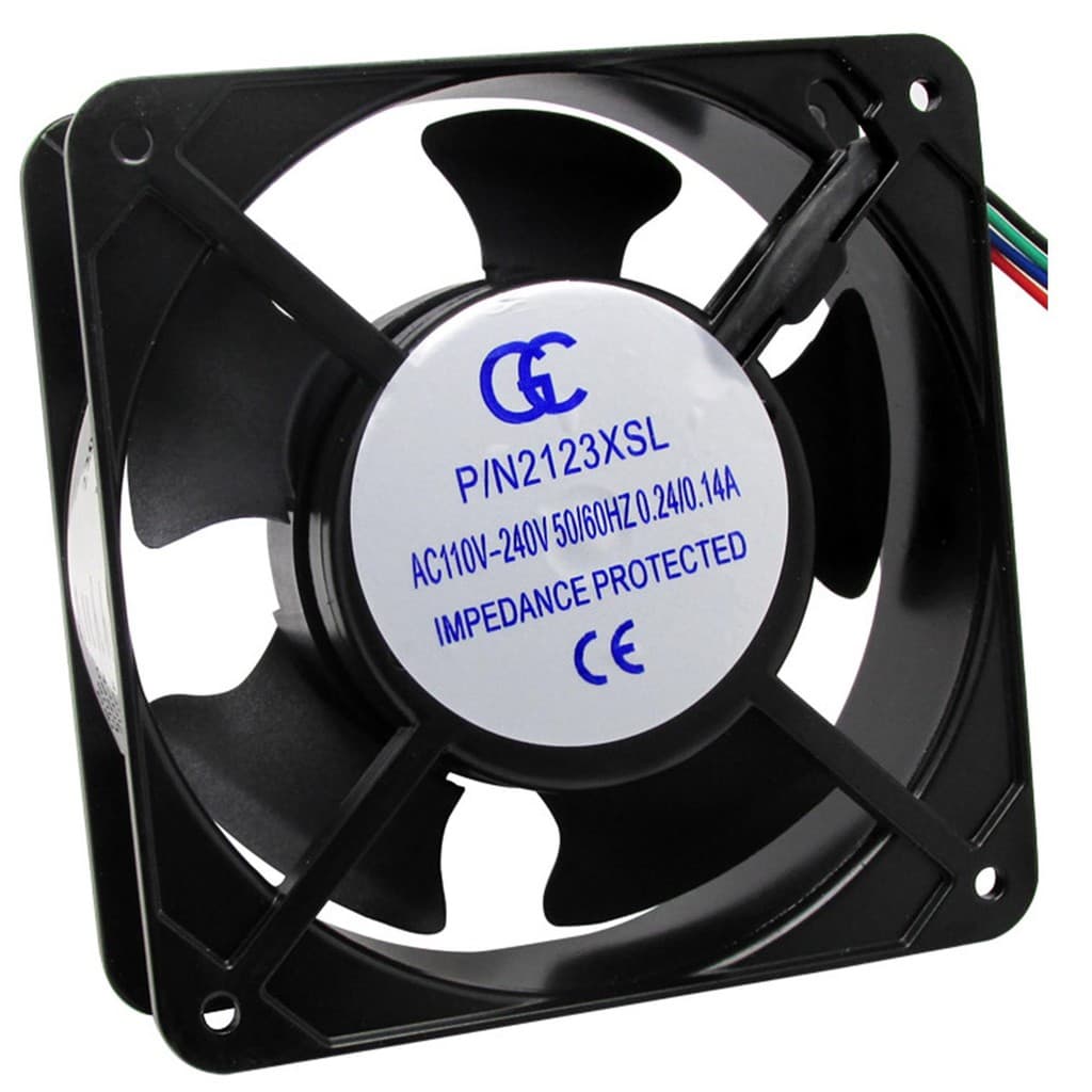 Micro Ventilador 120x120 Bivolt Fan Cooler Ventoinha 120x120x38 Bivolt 110/220v