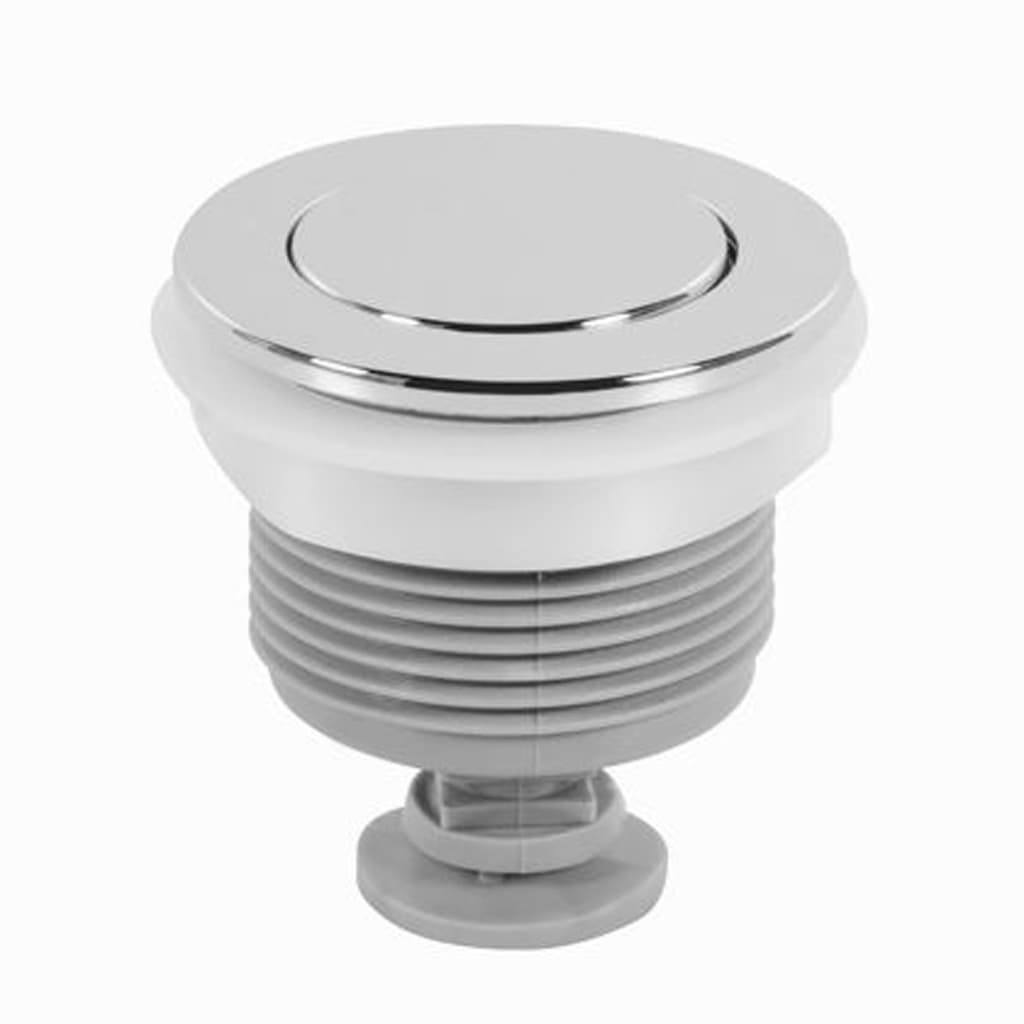 Botão Acionamento Superior Caixa Acoplada Cromado - Astra MB