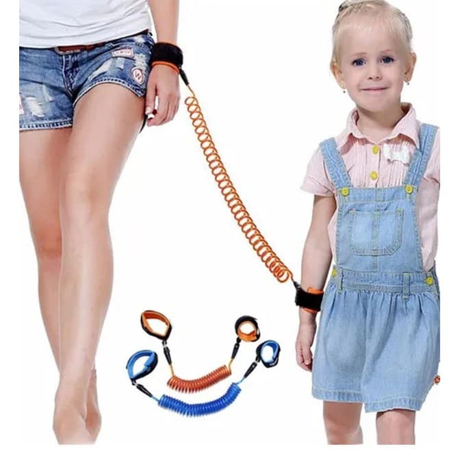 Pulseira Guia Para Criança Infantil Passeio Seguro Segurança