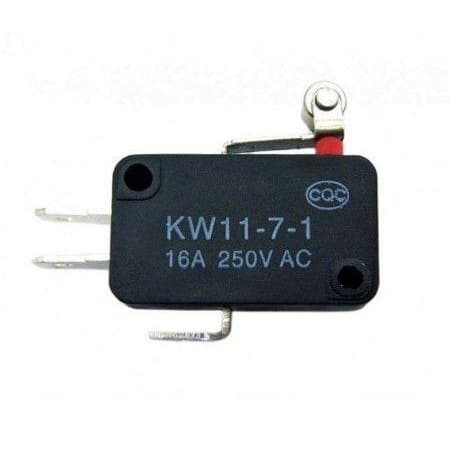 Chave Micro Switch KW11-7-1 3T 14MM com Roldana -