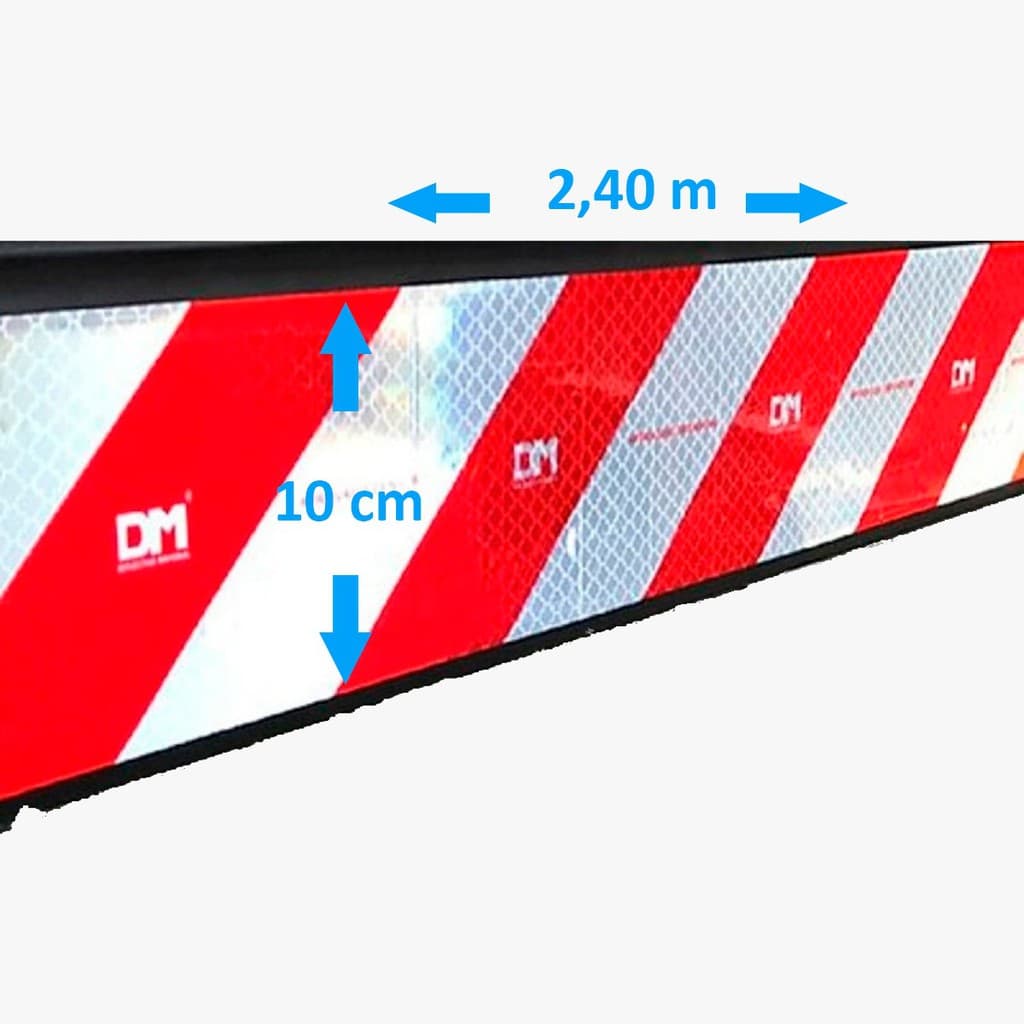 Faixa Refletiva Para-choque DM aprovado pelo DENATRAN