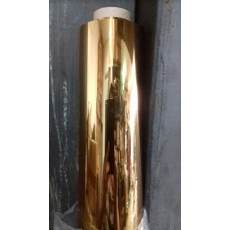 Película insulfilm ouro 5m X 50cm, para janelas, sacadas, box e outros