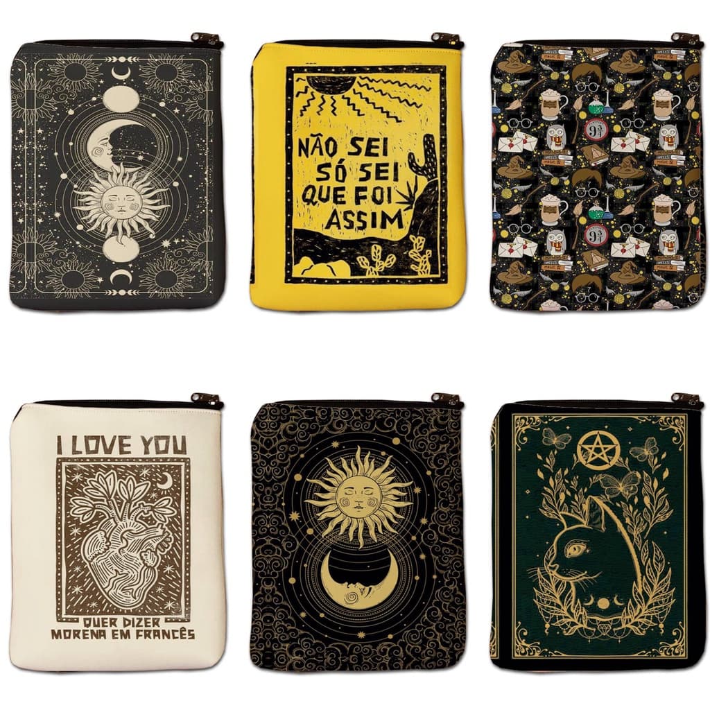 Book Sleeve Porta Livros em Neoprene Estampas 003