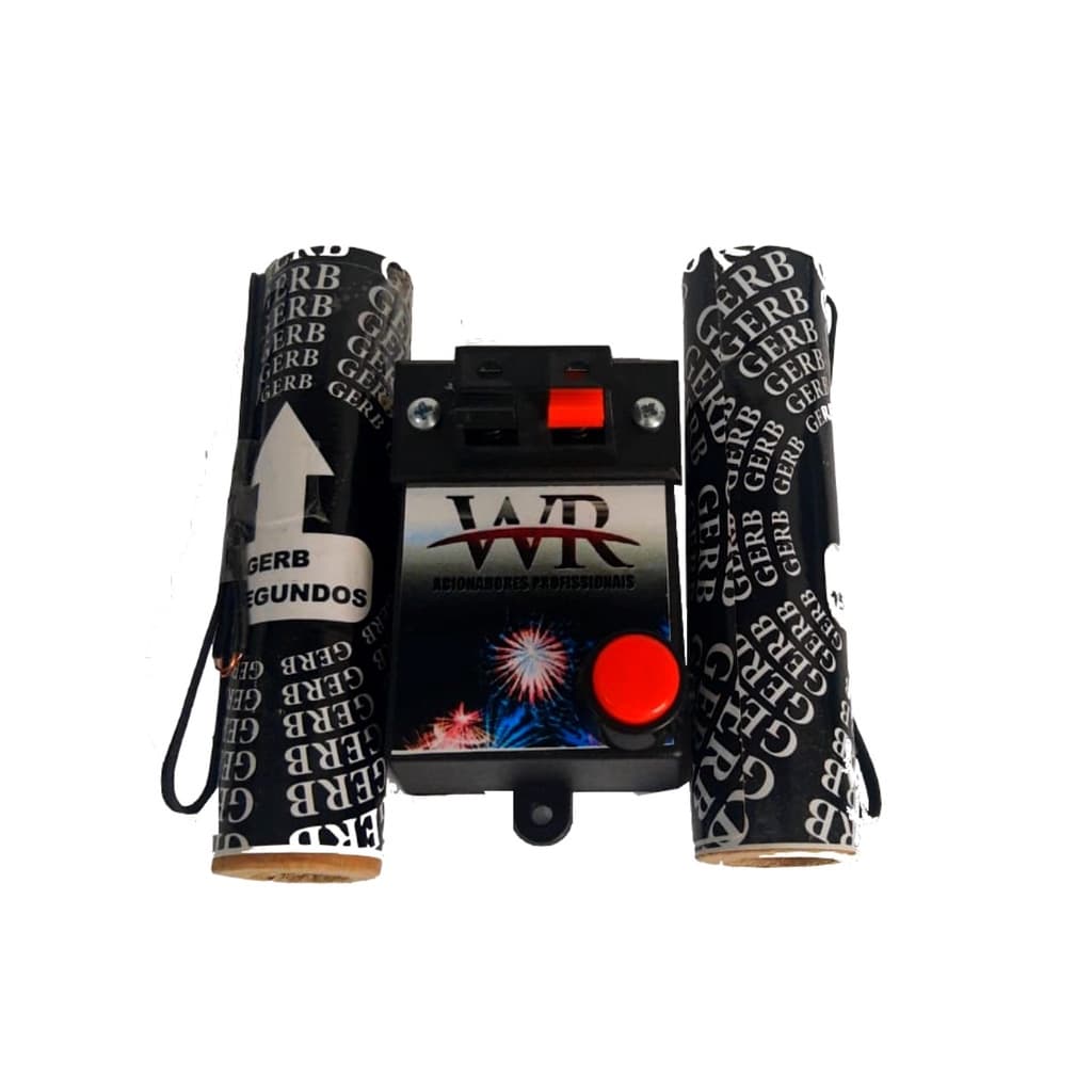 Kit Acionador 1 Canal + 02 Gerbs 15 Segundos