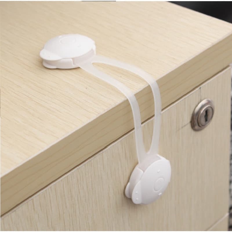 Trava De Segurança Bebe gaveta, Armário, Janela 2 Tiras