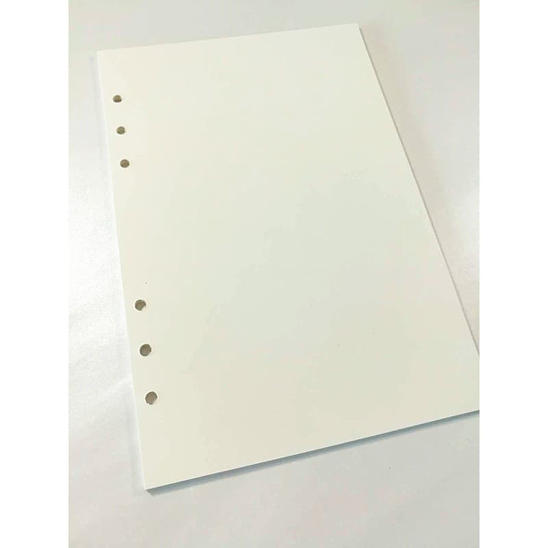 120 Folhas Lisas A5 (Cor Creme)