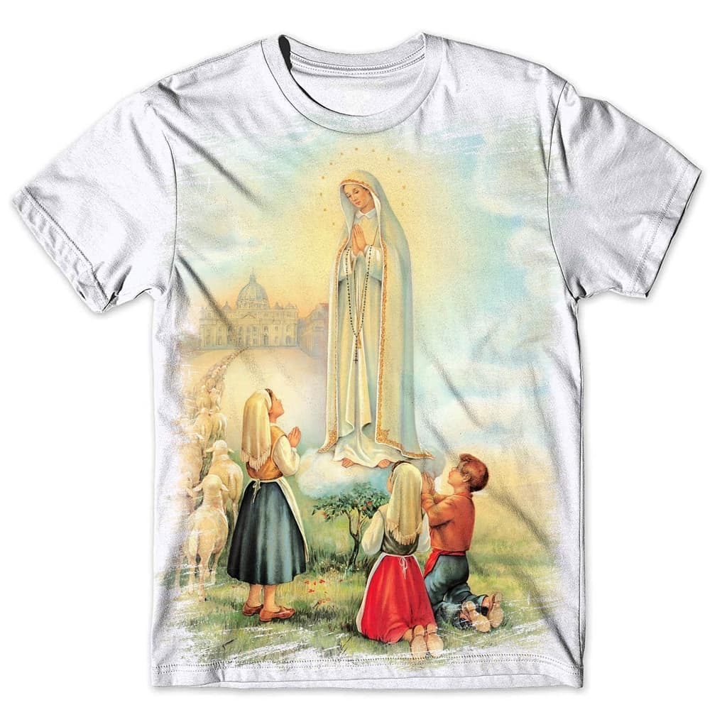 Camisa Camiseta Masculina Nossa Senhora Aparecida 56