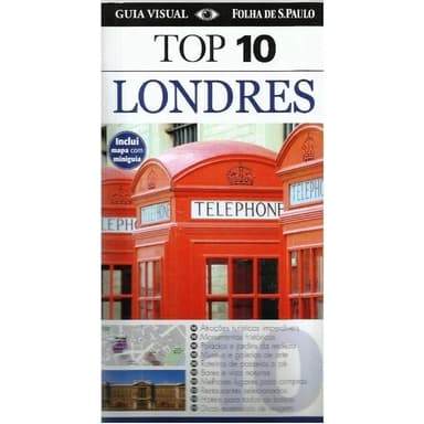 2108 Lvr- Livro 2012- Top 10 Londres- O Guia Que Indica Os Programas Nota 10- Roger Willians
